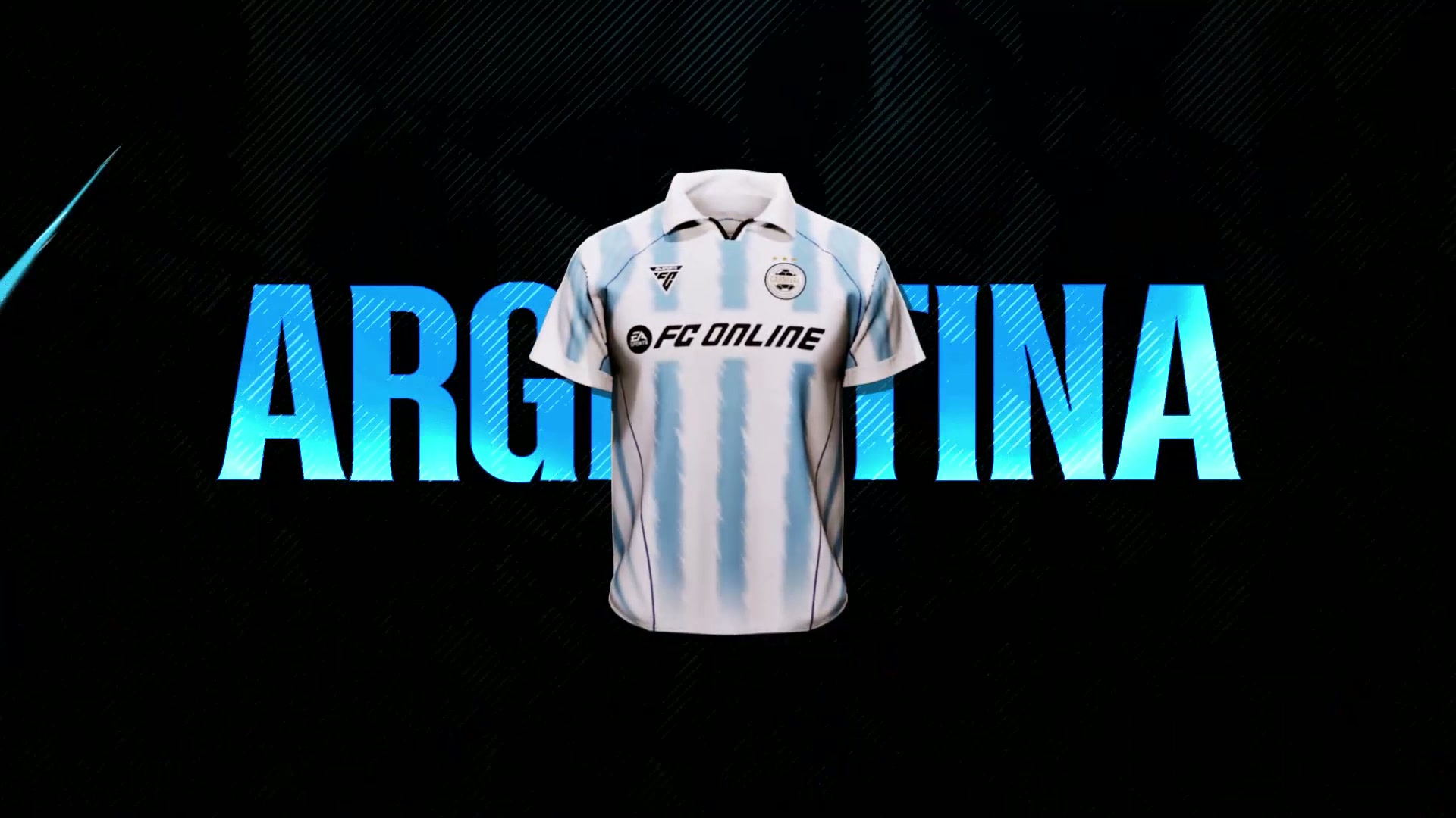 Argentina-inspired jersey in the FC Online Carnival 2026 film
