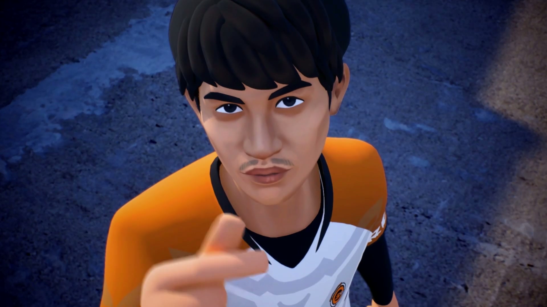 Character close-up from the Free Fire Pro League Season 5 animation