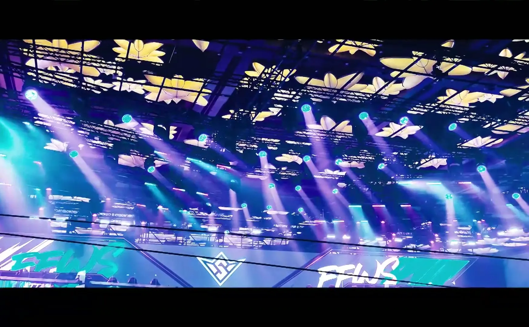 The FFWS 2022 Sentosa stage in the IO Esports crew film