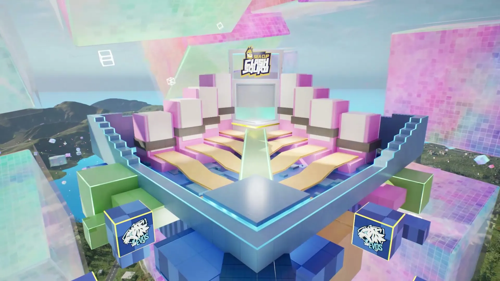 Clash Squad SEA Cup 2023 virtual set wide project preview
